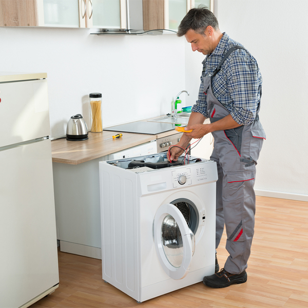 can you walk me through the steps of troubleshooting my washer issue in Grant County Indiana